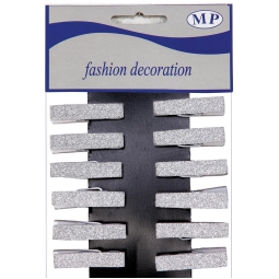 MOLLETTE H3,5CM 12PZ ARGENTO