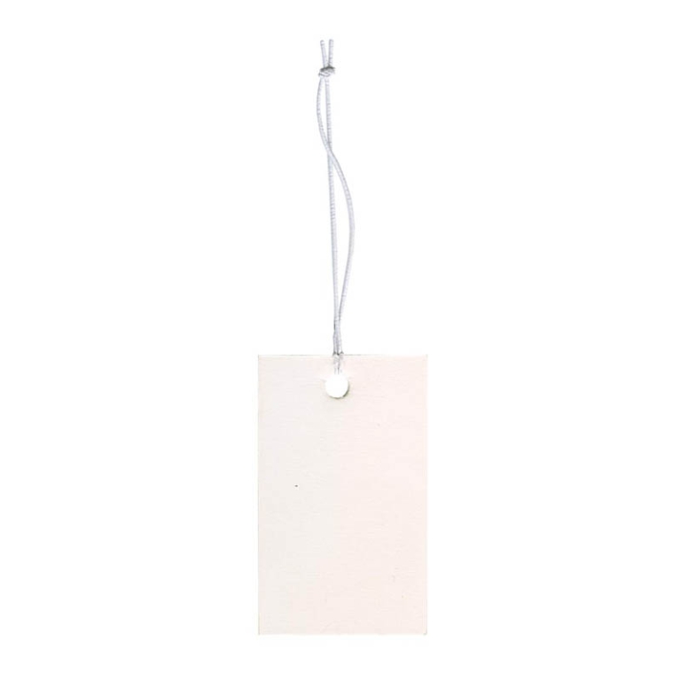 CHIUDIPACCO 48PZ         CARTONCINO BIANCO 2,5X4CM
