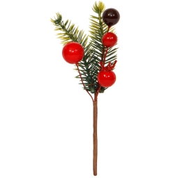 PICK PINO CON BACCHE H13,5CM 12PZ