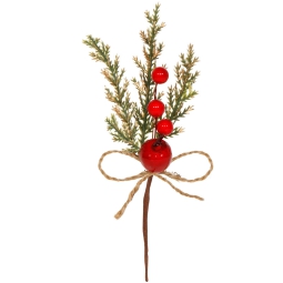 PICK H18CM BACCHE 6PZ    CON FIOCCO