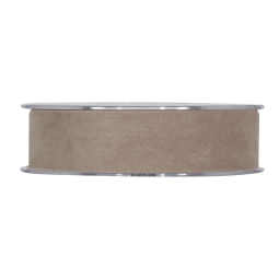 NASTRO MM25X7MT VELLUTO  TORTORA