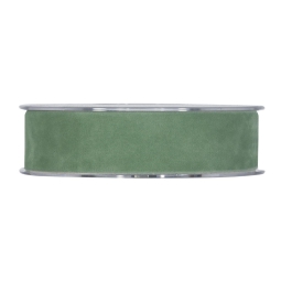 NASTRO MM25X7MT VELLUTO  VERDE SALVIA