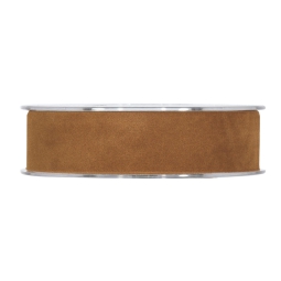 NASTRO MM25X7MT VELLUTO  CARAMELLO