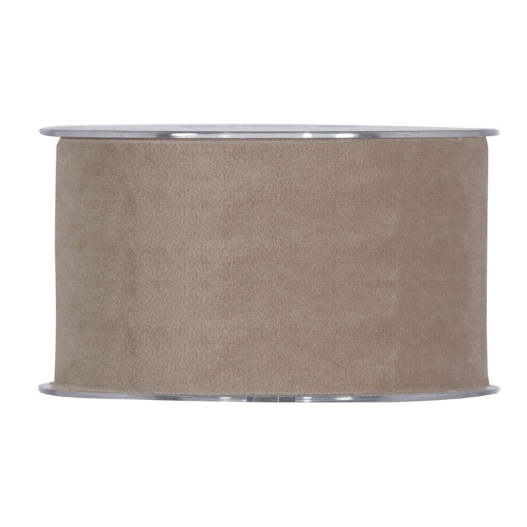 NASTRO MM63X7MT VELLUTO  TORTORA