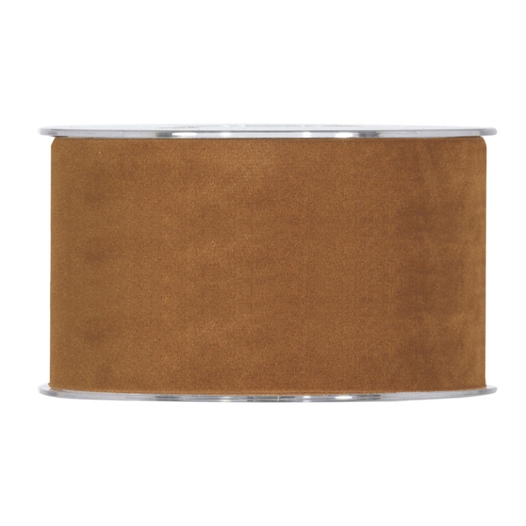 NASTRO MM63X7MT VELLUTO  CARAMELLO