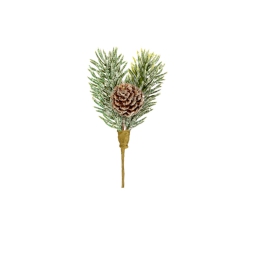 PICK PIGNA INNEVATO 12PZ  H13CM NATURALE