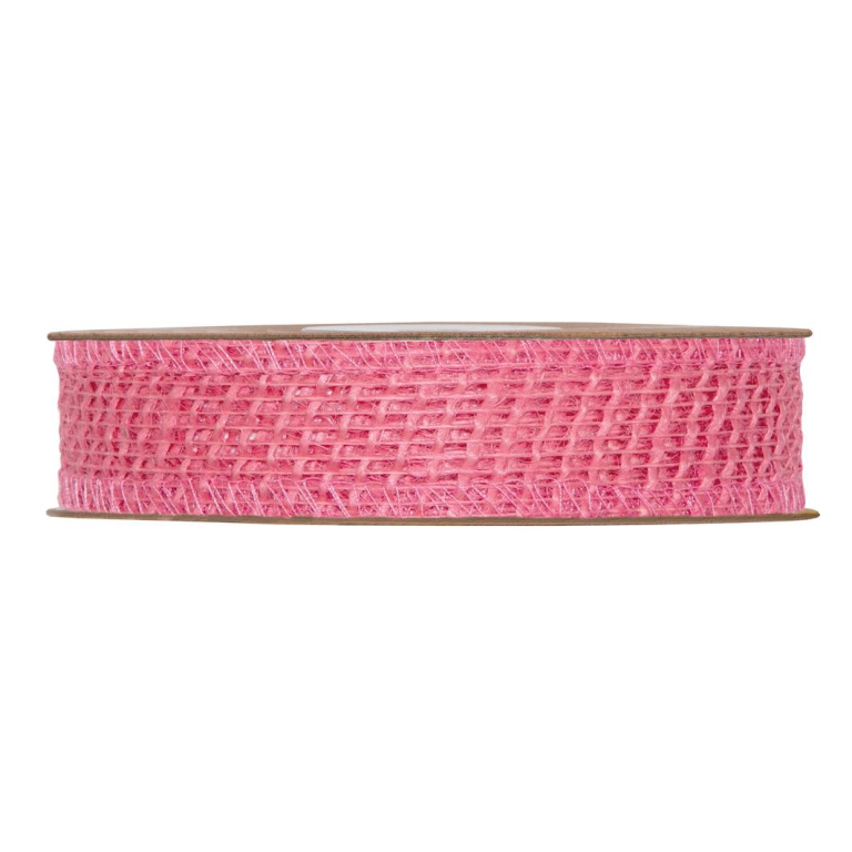 NASTRO JUTA 25MMX9MT ROSAROSA