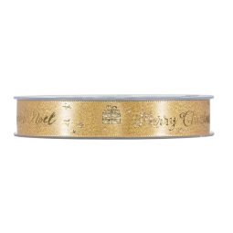 NASTRO TESSUTO 15MMX20MT ORO AUGURI ORO