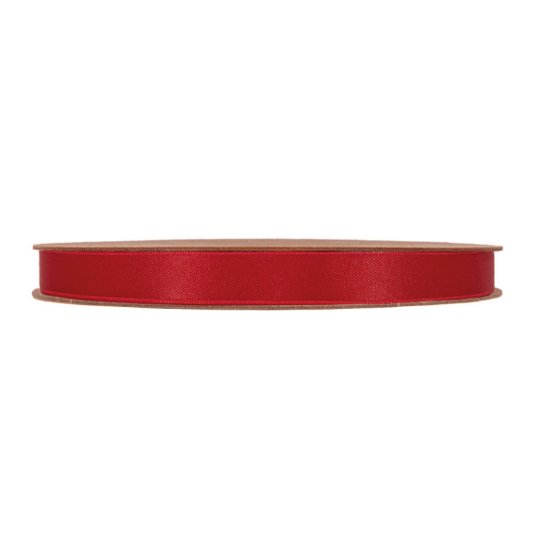 NASTRO RICICLATO RASO    OPACO MM10X20MT ROSSO