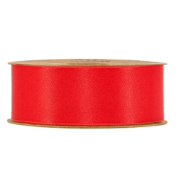 NASTRO RICICLATO RASO    OPACO MM25X20MT ROSSO