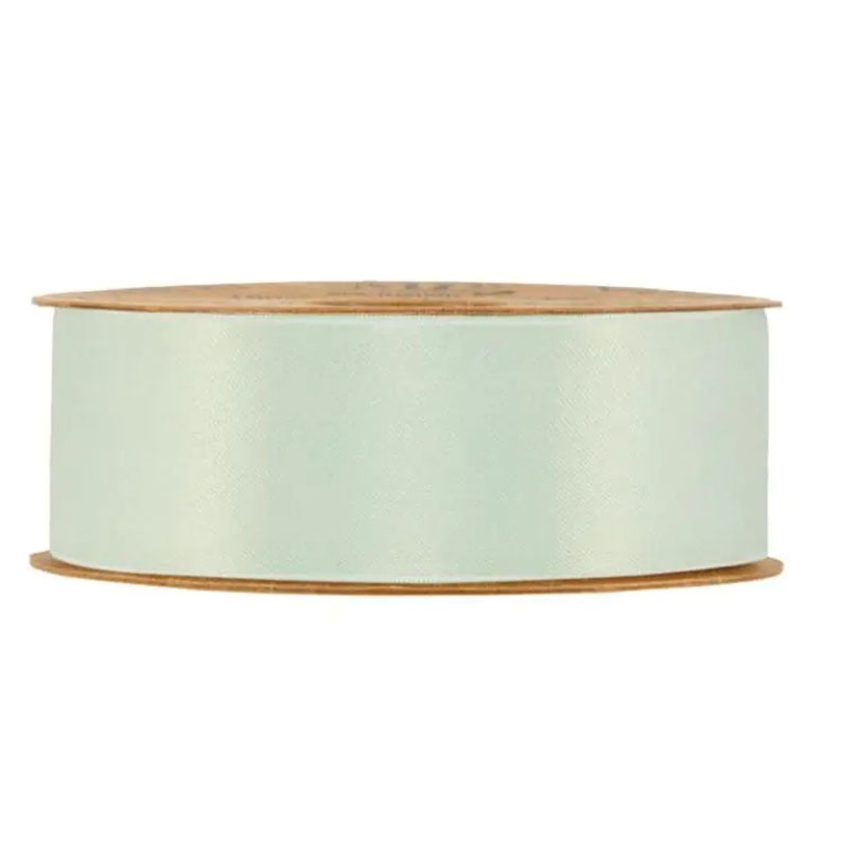 NASTRO RICICLATO RASO    OPACO MM25X20MT MENTA