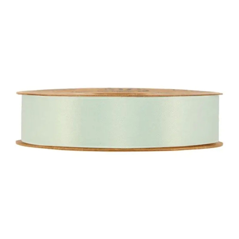 NASTRO RICICLATO RASO    OPACO MM15X20MT MENTA