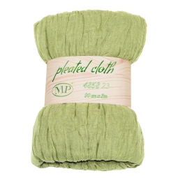 TESSUTO PIEGATO EFF.STROPICCIATO 90CMX3MT SALVIA