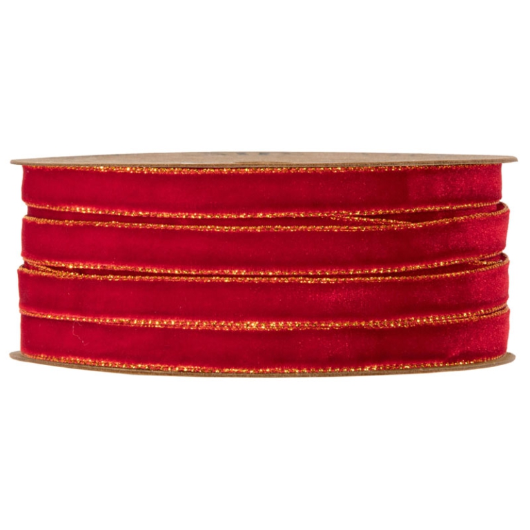 NASTRO VELVET DREAM MM9X20MT ROSSO