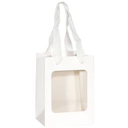 SHOPPER 11X8H15CM BIANCA FINESTRA