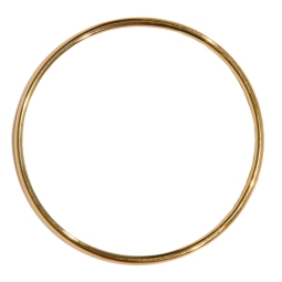 ANELLO METALLICO D6,5CM  12PZ COLOR ORO CHIARO
