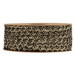 CORDONCINO 5MMX15MT NERO ORO