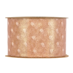 NASTRO TESSUTO 70MMX25MT PUNTINATO ROSA