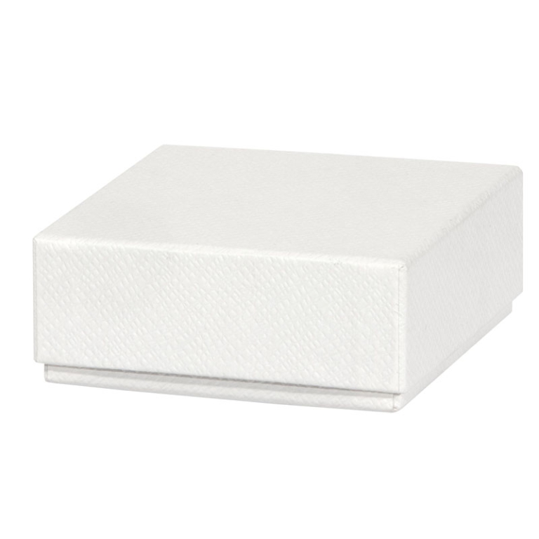 SCATOLA PORTAGIOIE 9X9H3CM 4PZ CREMA CHIARO