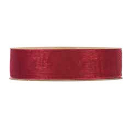 NASTRO ORGANZA 40MMX20MT MATT RIBBON BORDEAUX