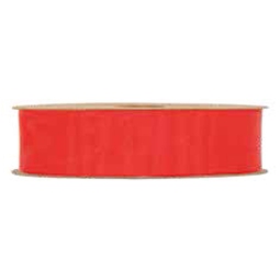 NASTRO ORGANZA 15MMX50MT MATT RIBBON ROSSO
