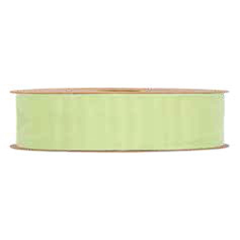 NASTRO ORGANZA 15MMX50MT MATT RIBBON LIME