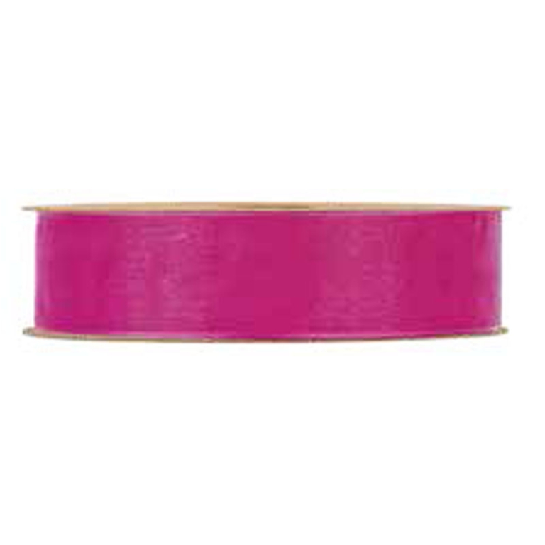 NASTRO ORGANZA 10MMX50MT MATT RIBBON FUCSIA