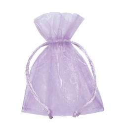 SACCHETTO ORGANZA LAVANDA 7,5X10CM 10PZ