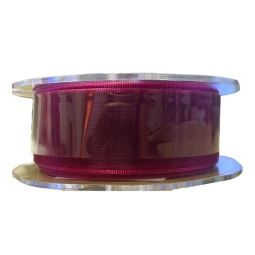 NASTRO ORGANZA MM40X20MT BORDEAUX
