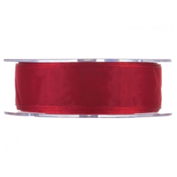 NASTRO ORGANZA MM25X20MT ROSSO SCURO