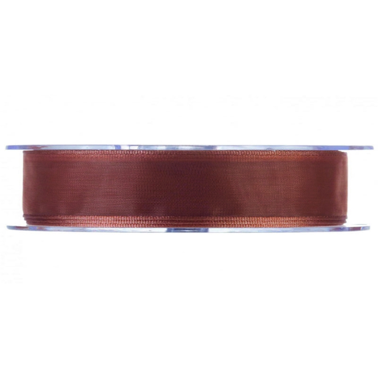 NASTRO ORGANZA MM10X100MT CARAMELLO