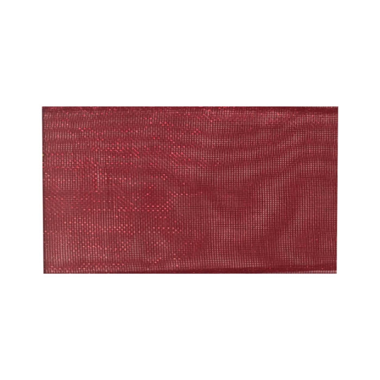 NASTRO ORGANZA 15MMX25MT ROSSO FUOCO 043