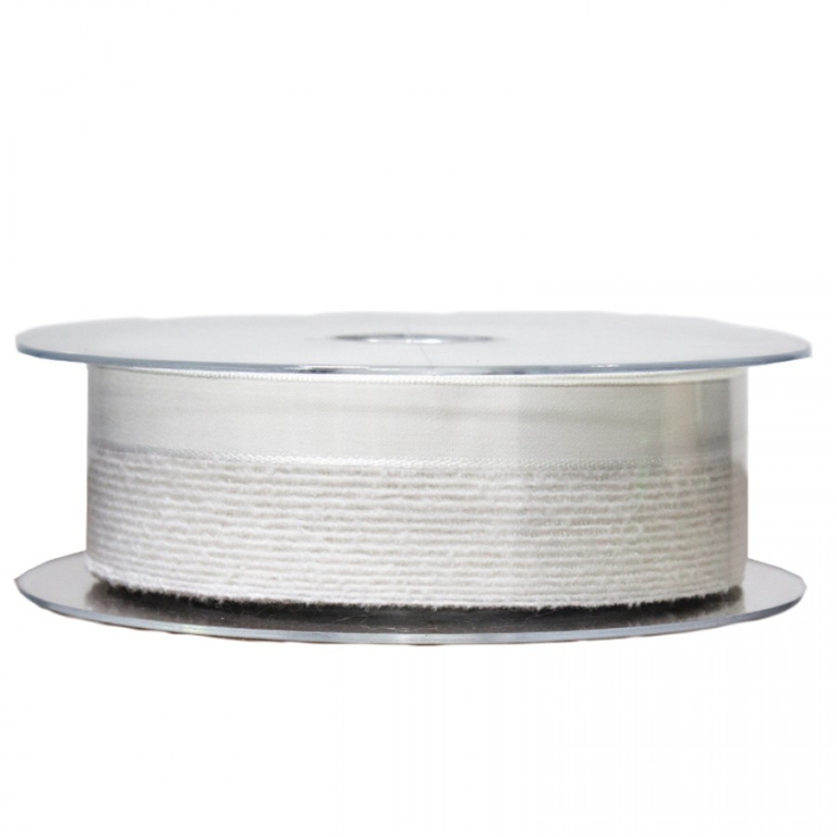 NASTRO TESSUTO 40MMX20MT TERRY BIANCO 2