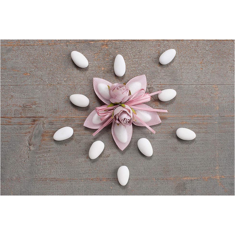 NASTRO MARGHER.MM60X25MT CANETE'+ORGANZA ROSA 2