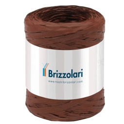 NASTRO POLYRAPHIA 15MMX200MT MARRONE