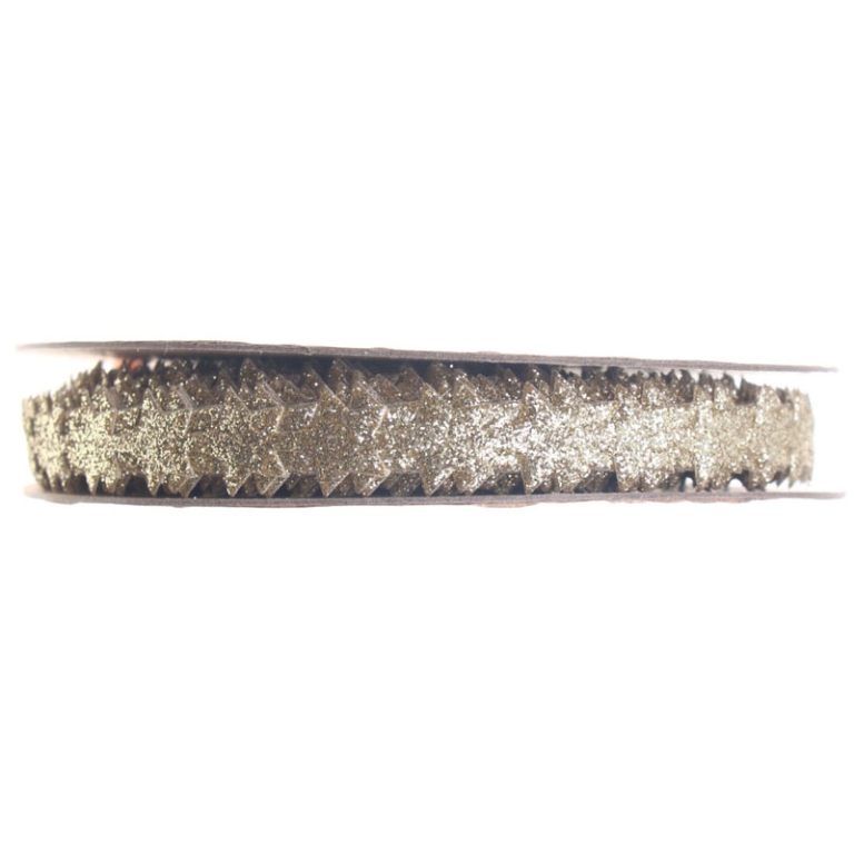 NASTRO TESSUTO 15MMX15MT COSMO STELLE DORATO