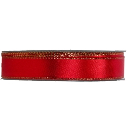 NASTRO SATINÈE 15MMX25MT ROSSO ORO