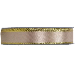 NASTRO SATINÈE 15MMX25MT TORTORA ORO