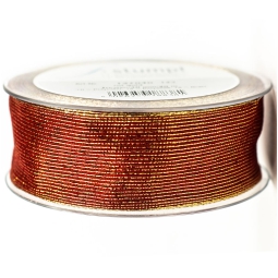 NASTROTESSUTO  40MMX20MT TREVISO ROSSO ORO