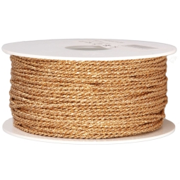 NASTRO CORDONCINO 2MMX50MT ORO LUREX