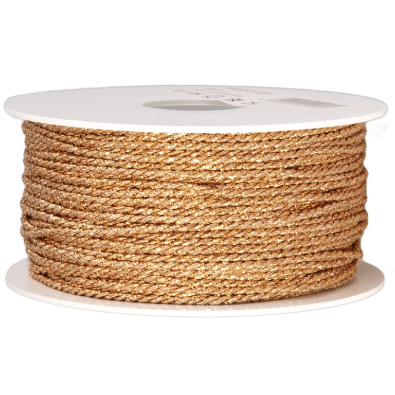 NASTRO CORDONCINO 2MMX50MT ORO LUREX