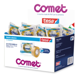 NASTRO ADESIVO 19X33 24RT TRASPARENTE COMET CELLOPHANE