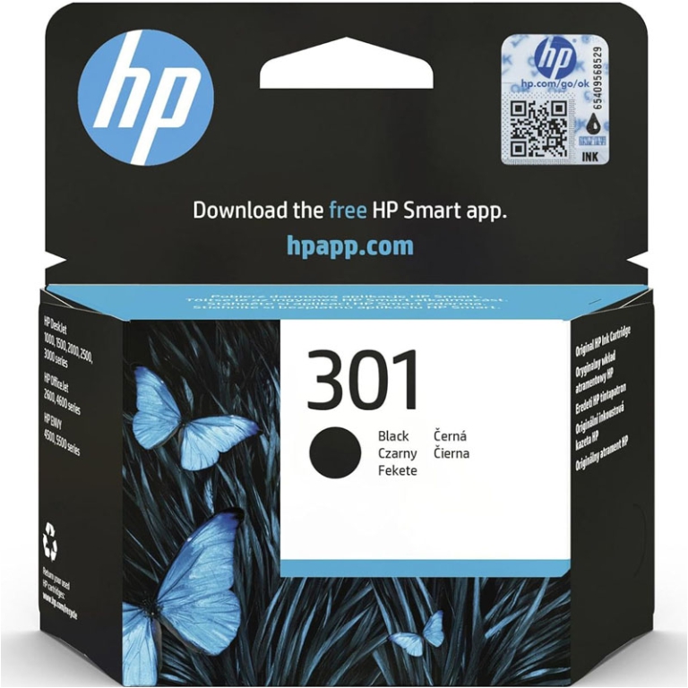 INK JET HP301 CH561 NERO ORIGINALE 190PG