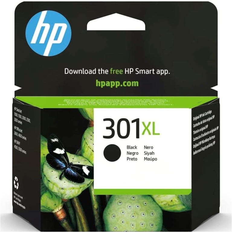 INK JET HP301XL CH563 NERO ORIGINALE