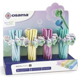 MATITE A FIORE HB 64PZ   RAINBOW PASTEL OSAMA