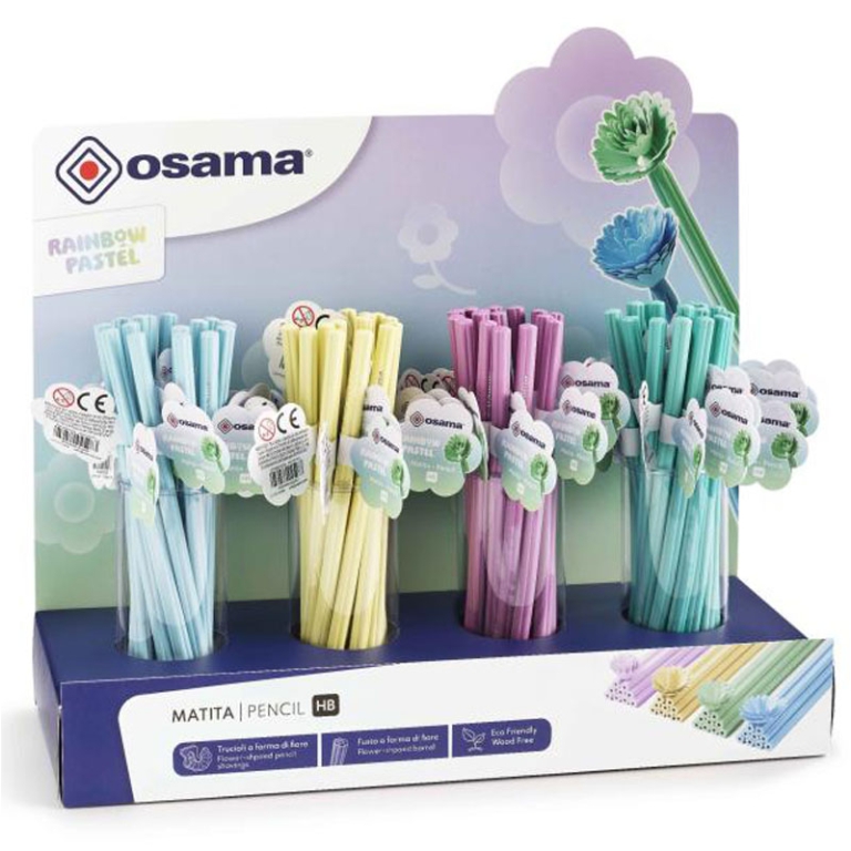 MATITE A FIORE HB 64PZ   RAINBOW PASTEL OSAMA