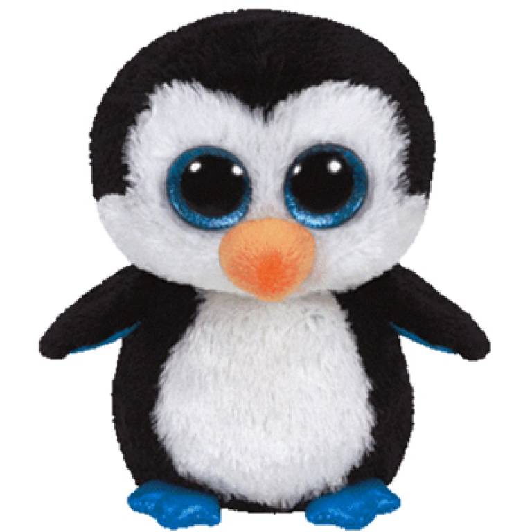 PELUCHE BEANIE BOOS 15CM PINGUINO