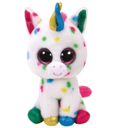 PELUCHE BEANIE BOOS 15CM HARMONIE L'UNICORNO