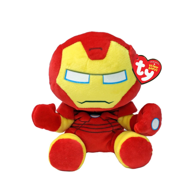 PELUCHE FLOPPY 20CM IRON MAN