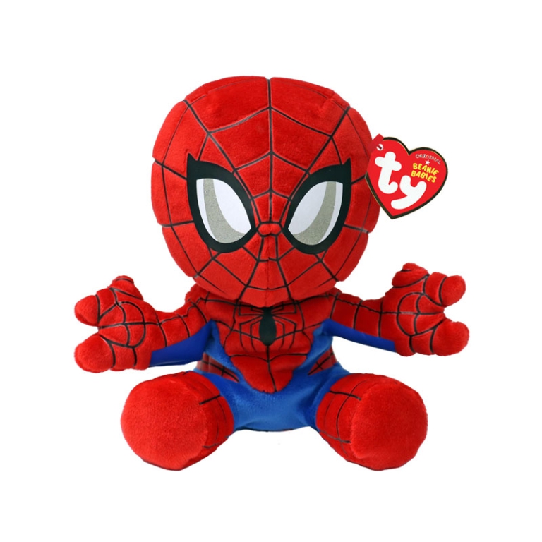 PELUCHE FLOPPY 20CM SPIDERMAN